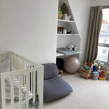 شقة Beautiful Kids Friendly With Montmartre View باريس